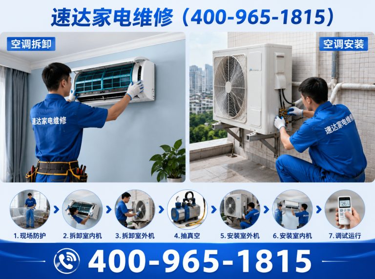 甘孜空调拆装展示图